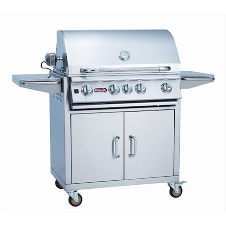 Grillgear Angus Cart With Lights - Liquid Propane GR120009